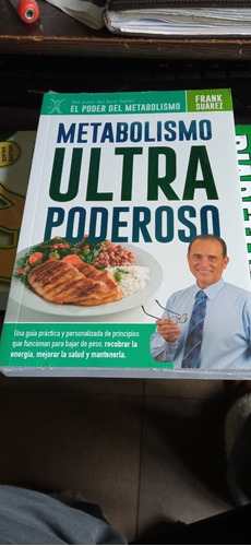 Libro Metabolismo Ultra Poderoso De Frank Suárez Naturalslim