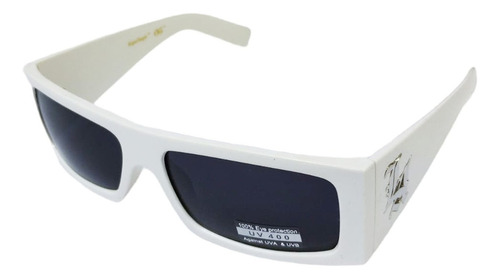 Anteojos Sol Gafas Locs Gangsta White Law La 0002 Importados