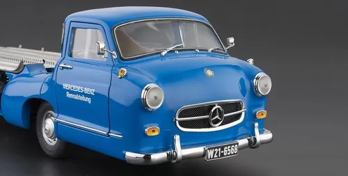 Cmc 1/18 Mercedes Benz Renntransporter 1954 Azul Cmc 1/18 Mercedes Benz Renntransporter 1954 Azul