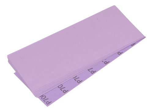Uxcell, 10 Hojas De Lija Moradas, Grano 7000, 9 X 3,7 Pulgad