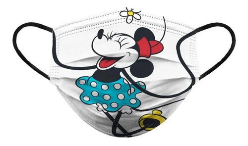Cubrebocas Biomsk Disney En Pareja Duo.