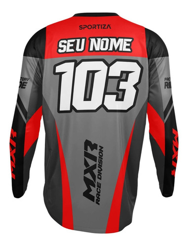 Camisa Motocross Trilha Insane Personalizada Com Seu Nome