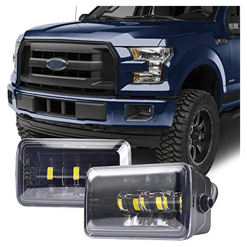 Tecoom Juego Luz Antiniebla Para Ford Aprroved Dot Sea Led