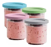 Comprar 4 Contenedores Creami Contenedores Helado Con Tapas