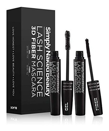 Mascara De Pestaas De Fibra 3d Por Belleza Simplemente De