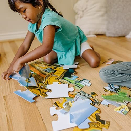 Melissa & Doug Building Site Jumbo Jigsaw Floor Puzzle (48 P