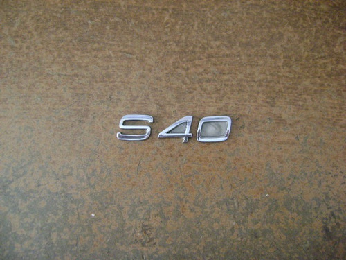 Emblema De S40 De Volvo Trasero Original