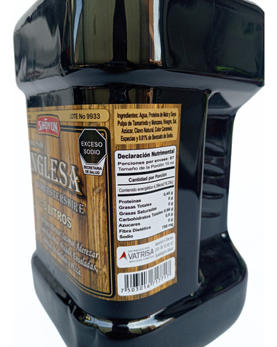 Salsa Inglesa Shoyun 3 L