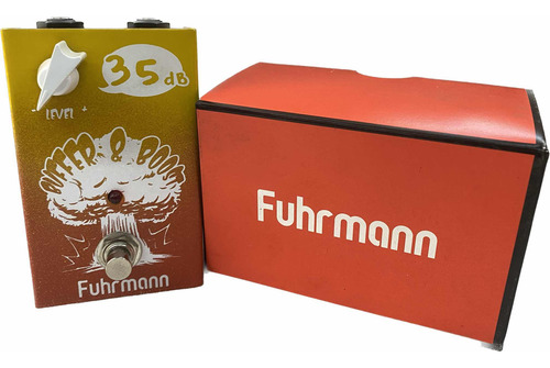 Pedal Fuhrmann Guitarra Bb01 Buffer & Boost Novo Original