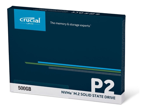 Ssd Crucial P2 500gb Nvme Pcie M.2 + Obsequio