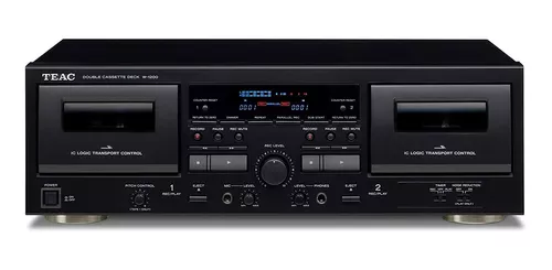 Teac W-1200(b) Pletina Doble (reproductor De Casetes