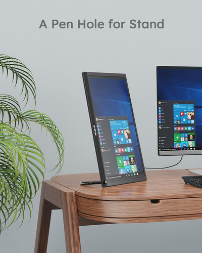 Imagen 8 de 9 de Monitor Portátil Boifun, 15,8 «1080p, Usb C, Hdmi, Ips