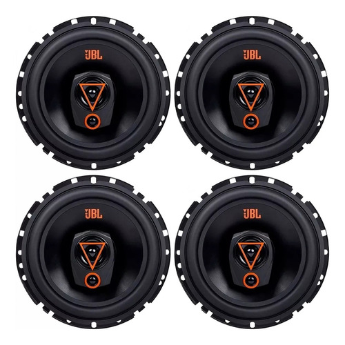 Kit 4 Alto Falantes 6  Jbl 6trms80 Triaxial 80w Rms 4 Ohms