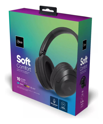 Audifono Bluetooth Type C Soft Comfort Negro / Microlab 9372