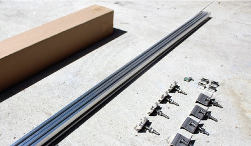 Estructura Para Panel Solar 4 Módulos De 60celdas 20° 1 Fila