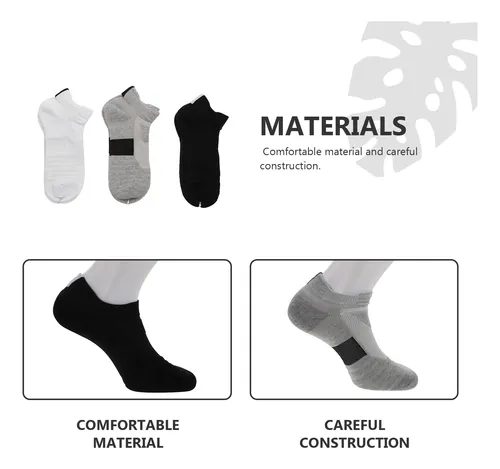 6 Pares De Calcetines Transpirables Que Absorben El Sudor So