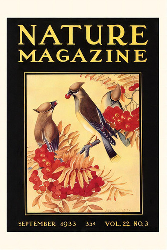 Vintage Journal Nature Magazin Cover, Birds, De Found Image Press. Editorial Found Image Pr, Tapa Blanda En Inglés