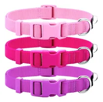 Comprar Collares De Perros De Perros Azuza 3 Paquetes Para Perros S