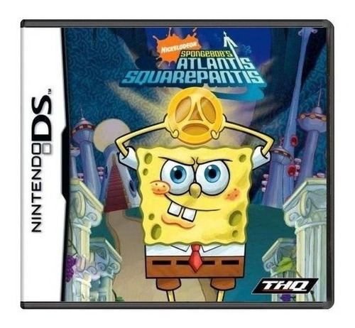 Jogo Nintendo Ds Spongebob Atlantis Squarepantis