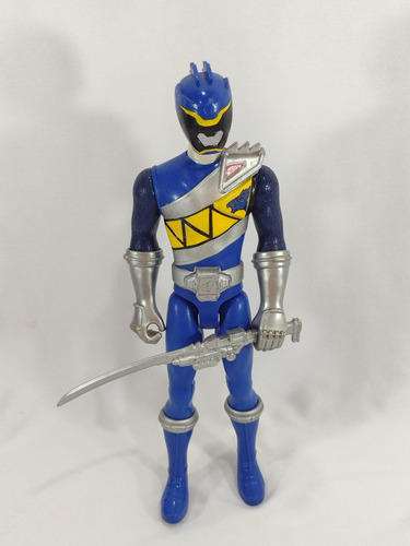 Boneco Power Rangers Dino Charge Ranger Azul 30cm Sunny (Usado)