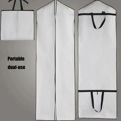 2) Vestido De Noite, Capa Protetora Contra Poeira De 60x180c