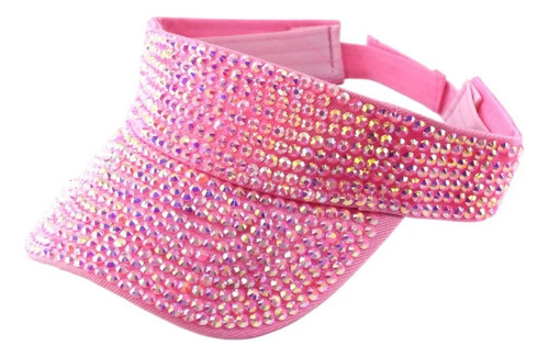 Sombrero Para El Sol Ajustable Con Visera De Diamantes De Im