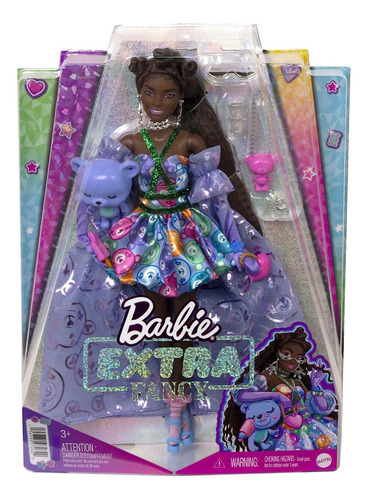 Boneca Barbie Extra Fancy Fashion com acessórios Mattel