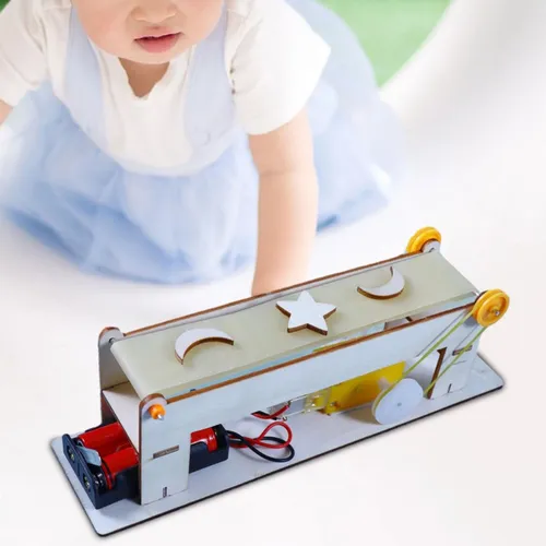 Wood Science Project Model Kits Boy Girls Gift Electric