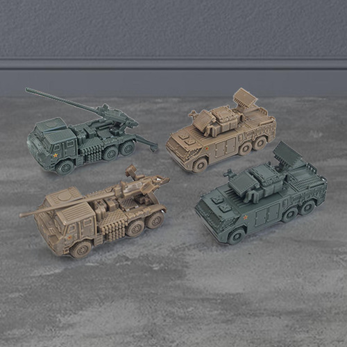 Modelo De Vehículo De 4 Piezas 1/144, Modelo De Vehículo