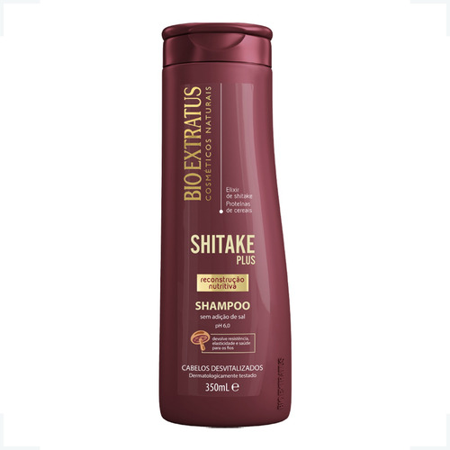 Shitake Bio Extratus (350ml) Shampoo, Condicionador E Elixir