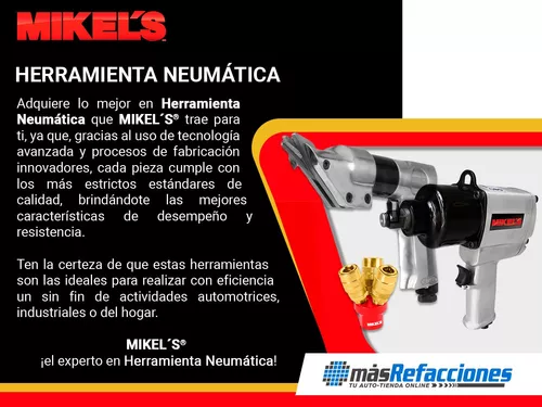 PISTOLA IMPACTO NEUMATICA 1/2 529 pie/lb - Mikels México, tienda en línea  Mikels