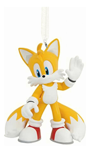 Hallmark Sonic The Hedgehog Tails Adorno Navideño De Resina