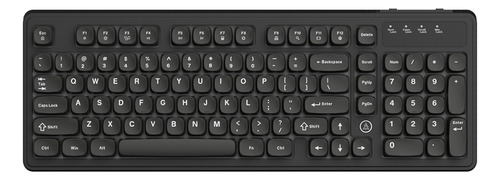 Teclado De Membrana Ajazz Af98, Cableado, Luz Mixta, Para Of
