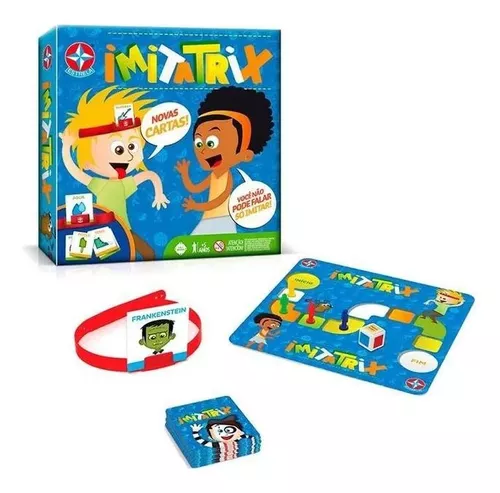 Jogo Divertido De Mimica P/ Crianças Imitatrix - Original Estrela