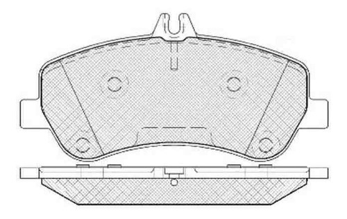 Pastilla De Freno Mercedes Benz Glk Class 200-220-250-280-32