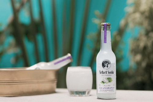 Refresco Soda Artesanal Velvet Soda Sabor Guanabana