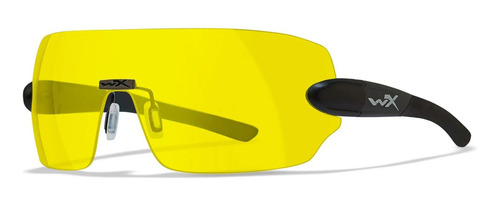 Anteojos Tácticos Wiley X Detection Intercambiable Tiro Lente Clear/yelow/copper/purple Varilla Negro Armazón Negro
