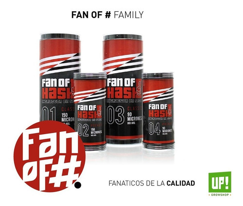 Fan Of Hash Extractor De Resina 150 Micrones Pocket #2 - Up!