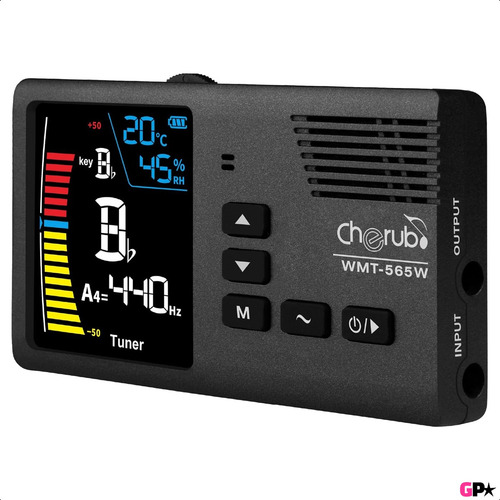 Afinador Metronomo Instrumentos De Viento Recargable 5 En 1