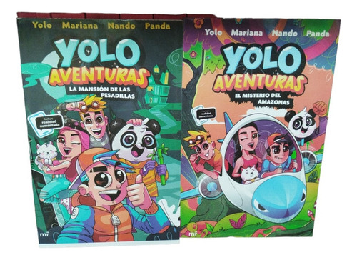 Yolo Aventuras El Misterio Del Amazonas+la Mansion De Las Pe