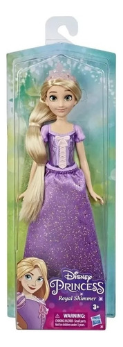 Muñeca Disney Princesa Rapunzel Royal Shimmer