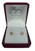 Comprar Aros Abridores Bebe Modelo Tubo En Oro 18k Piedras Rosada 