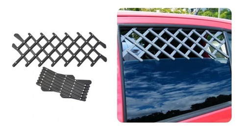 Par De Rejillas Universal P/ Ventana Auto Camioneta 12 64cm