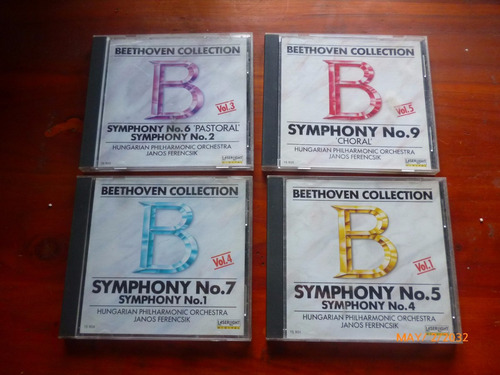 Beethoven Sinfonias .5,6,7 Y 9 (originales.impecables)