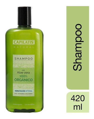 Shampoo Capilatis Con Aloe Vera Orgánico    