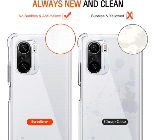 Funda Uso Rudo Silicona Tpu Suave Para Poco F3 5g+mica Transparente Xiaomi Poco F3 5g/11i 5g/11x 5g/11x Pro/redmi K40/redmi K40 Pro
