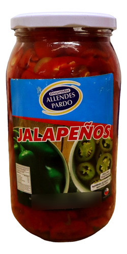 Aji Jalapeños Picante De 1kg En Rodajas