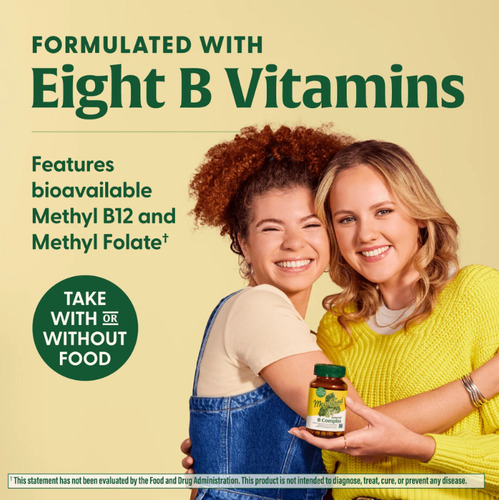 Megafood Balanced B Complex Complejo B 90 Tabs Sabor Sin Sabor