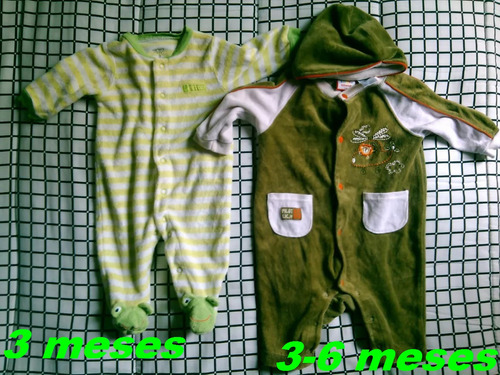 Remate Lote De Ropa Usada Para Bebe Niño / 17 Mamelucos