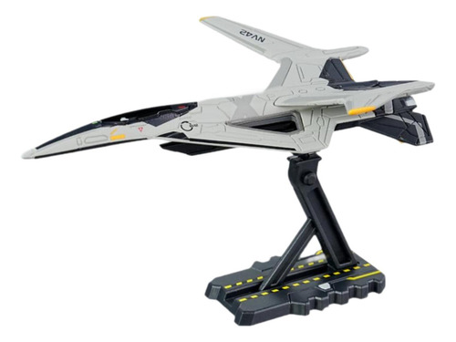 Modelo De Caza Fundido A Presión 1:200 Con Adorno De Base,